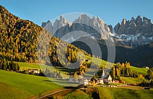 Val di Funes in the Dolomites photo