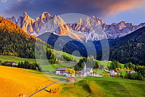 Val di Funes, Italy photo