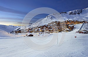 Val Thorens in France photo