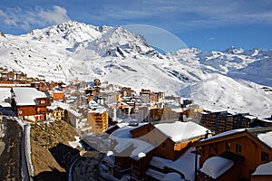 Val Thorens is the highest ski resort in Europe