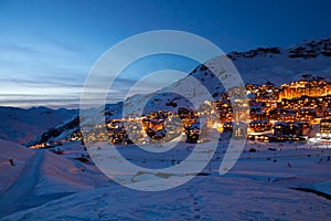 Val Thorens by night