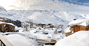 Val Thorens. Three Valleys. France