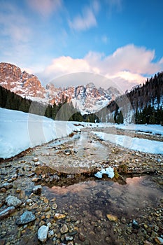 Val Veneggia, Dolomites mountains, Italy