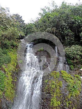 Valanjanganam waterfalls, Kerala, India