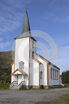 Valberg Church, Vestvagoy, Norway