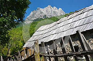 Valbona Valley In Albanian Alps