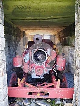 Valcanale, Bergamo, Italy. Abandoned ski resort in 1998. Old electricity generator