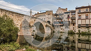 Valderrobres medieval village in Matarrana district, Teruel province