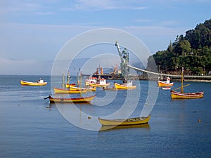 Valdivia Harbor, Chile