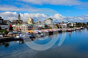 Valdivia by the river, Chile