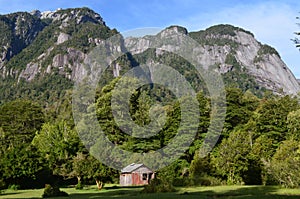 Ecoregion of the Valdivian temperate rainforests in southern Chile Chilean Patagonia photo