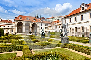 Valdstejn Wallenstein Garden and palace, Lesser Town UNESCO, Prague, Czech republic, Europe