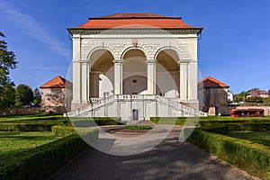 Valdstejnska lodzie near Jicin City, Bohemian Paradise, Czech republic