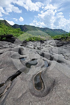 Vale da Lua in Chapada dos Veadeiros National Park