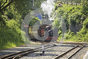 Vale of rheidol railway aberystwyth devils bridge station wales photo