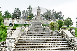 Valea Mare-Pravat, Arges county, Romania - Mateias Mausoleum, monument for romanian World War 1 heroes