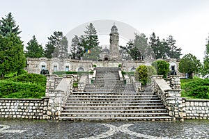 Valea Mare-Pravat, Arges county, Romania - Mateias Mausoleum, monument for romanian World War 1 heroes