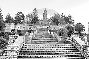 Valea Mare-Pravat, Arges county, Romania - Mateias Mausoleum, monument for romanian World War 1 heroes