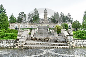 Valea Mare-Pravat, Arges county, Romania - Mateias Mausoleum, monument for romanian World War 1 heroes