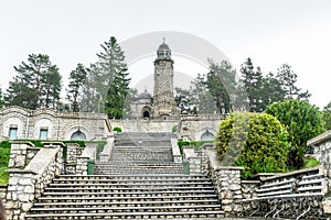 Valea Mare-Pravat, Arges county, Romania - Mateias Mausoleum, monument for romanian World War 1 heroes