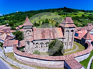 Valea Viilor fortified Church. Inscription: 709 Years