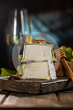 Valencay French goat cheese