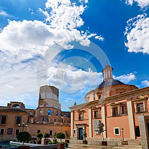 Valencia Basilica Desamparados and Cathedral photo