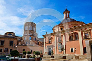 Valencia Basilica Desamparados and Cathedral photo