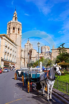 Valencia Cathedral and Miguelete tower Micalet