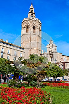 Valencia Cathedral and Miguelete tower Micalet photo