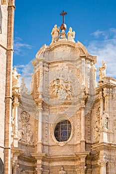 Valencia cathedral - Puerta de los Hierros - Part of the Metropolitan Cathedral- photo