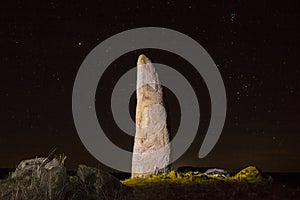 Valencia del Ventoso Menhir del Rabano or Radish Menhir photo