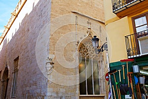 Valencia La Lonja de Seda historic building