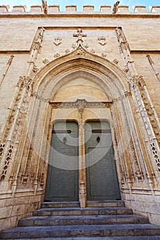 Valencia La Lonja de Seda historic building photo