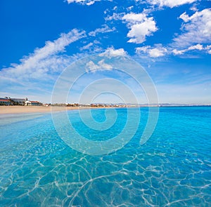 Valencia Malvarrosa beach Las Arenas Spain photo