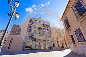 Valencia Plaza Almoina modernist Spain