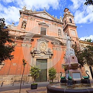 Valencia Santo Tomas church san Vicente Ferrer