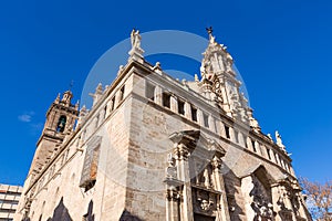 Valencia Santos Juanes church facade Spain photo