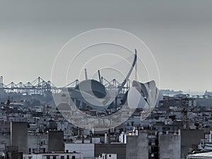 Valencia seen from the roof photo