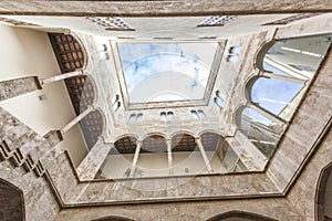 Valencia,Spain, 3,6,2018: Palacio de l`Almirall in Valencia