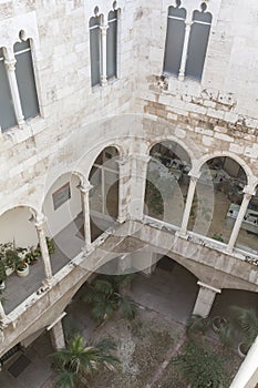 Valencia,Spain, 3,6,2018: Palacio de l`Almirall in Valencia