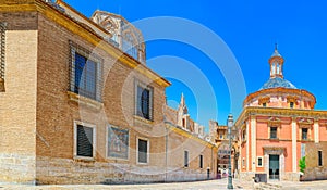 Valencia, Square of the Virgin Saint Mary and Basilica of the Mo