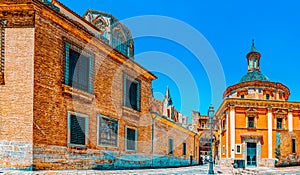 Valencia, Square of the Virgin Saint Mary and Basilica of the Mo photo