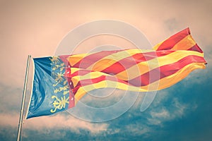 Valencian Community flag photo