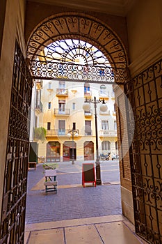 Valencian milagro del mocaoret square downtown photo