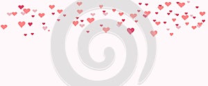 Valentin\'s Day. Heart form. Design element for wallpapers, wedding invitations, greeting cards, valentine cards.