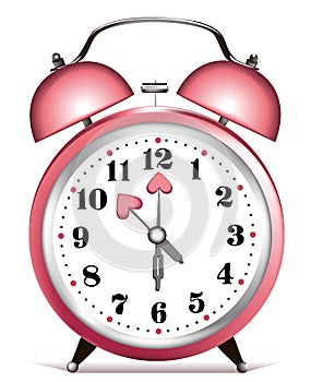 Valentine alarm clock