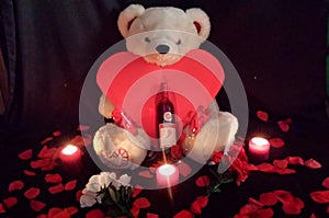 Valentine bear photo