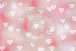 Valentine bokeh background