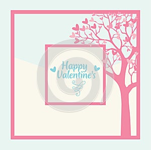 Valentine card vector